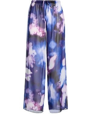 Mar De Margaritas Pants Polyester - Blue
