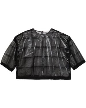 Liviana Conti Top Virgin Wool, Polyester - Black