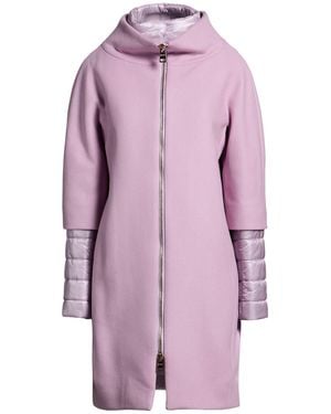 Herno Coat Virgin Wool, Polyamide - Purple
