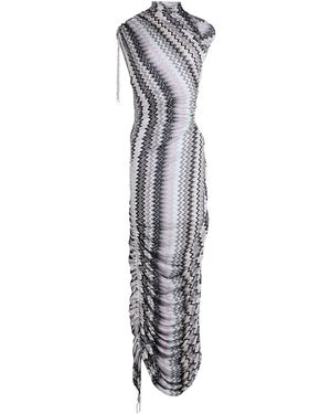 Missoni Light Maxi Dress Viscose, Cupro - White