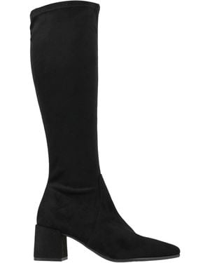 Francesco Brunelli Boot Textile Fibres - Black