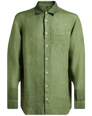 120% Lino Shirt - Green
