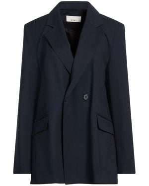 6397 Midnight Blazer Wool, Elastane - Blue