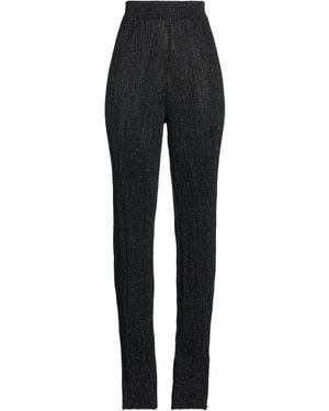 Akep Trousers Viscose, Polyester, Polyamide - Black