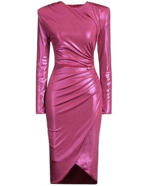 alma sanchez Midi Dress Polyester, Elastane - Pink