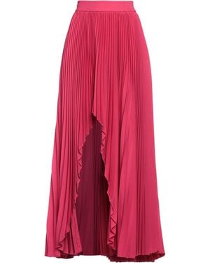 Jijil Fuchsia Maxi Skirt Polyester, Viscose, Elastane - Red