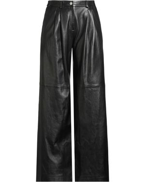 Magda Butrym Trousers Leather - Black