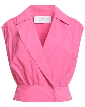 Nenette Top Viscose, Linen - Pink