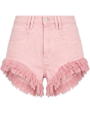 Isabel Marant Denim Shorts Cotton - Pink