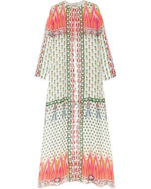 Temperley London Overcoat & Trench Coat Silk - Red