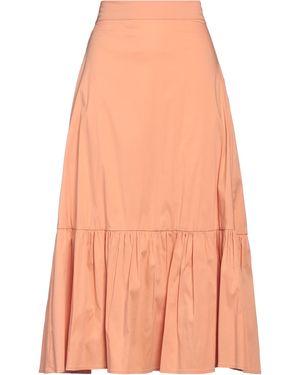 Niu Midi Skirt - Orange