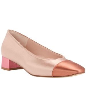 Pedro Garcia Antique Rose Pumps Textile Fibers - Pink