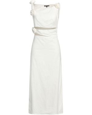Maje Midi-Kleid - Weiß