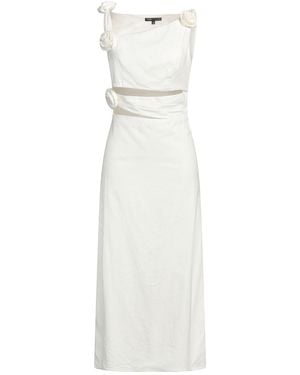 Maje Midi Dress - White