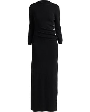 Loro Piana Maxi Dress Cashmere, Polyamide, Elastane - Black