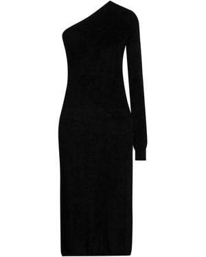 Filippa K Midi Dress Viscose, Polyamide - Black