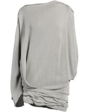Christopher Esber Sweatshirt Silk, Viscose, Polyamide - Gray
