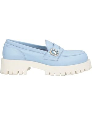 GIO+ Sky Loafers Leather - Blue