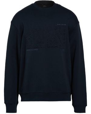 ARMANI EXCHANGE Sweatshirts - Blue