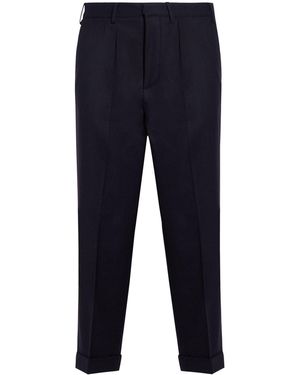 Grifoni Pants Virgin Wool, Elastane - Blue