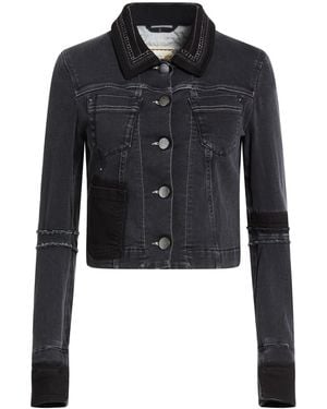 High Denim Outerwear - Black