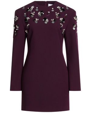 Isabelle Blanche Minivestido - Morado
