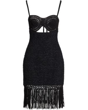 Elisabetta Franchi Mini-Kleid - Schwarz