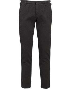 Entre Amis Pants Cotton, Elastane - Black