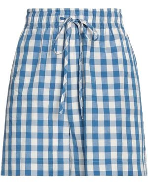 SOLOTRE Shorts & Bermuda Shorts Cotton, Viscose - Blue