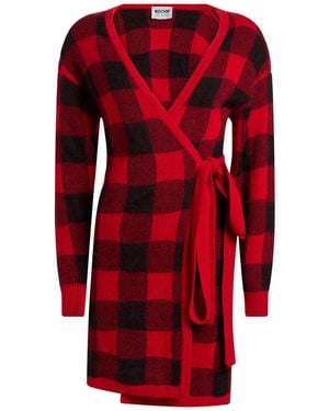 Moschino Cardigan Wool, Viscose, Polyamide, Cashmere - Red