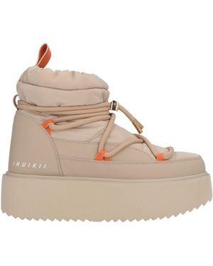 Inuikii Ankle Boots Textile Fibres - Natural