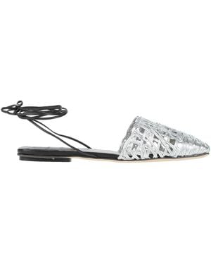 Ixos Ballet Flats - White