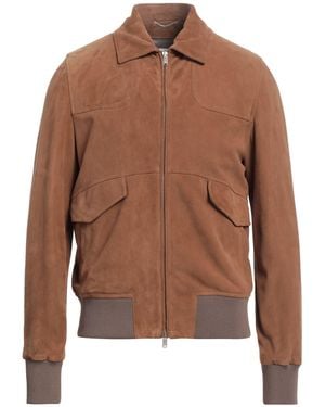 PT Torino Tan Jacket Leather - Brown