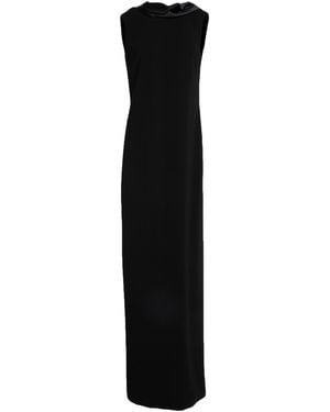 Max Mara Maxi Dress Triacetate, Polyester - Black