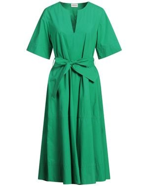 P.A.R.O.S.H. Midi Dress - Green