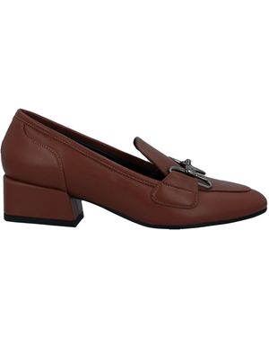 PAOLO MATTEI Loafers Soft Leather - Brown