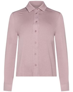 Majestic Filatures Antique Rose Shirt Viscose, Elastane - Pink