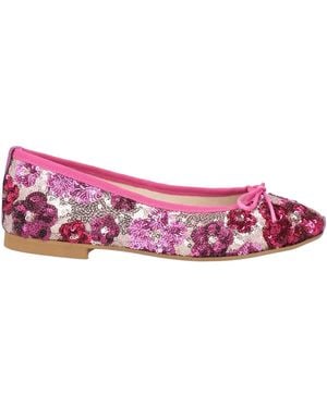 Divine Follie Ballet Flats Textile Fibres - Pink