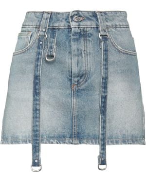 Off-White c/o Virgil Abloh Off- Denim Skirt Cotton - Blue