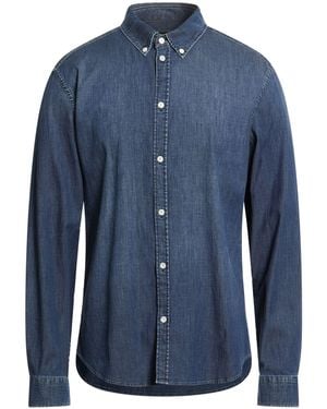 Dondup Denim Shirt Cotton, Elastane - Blue