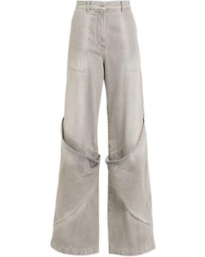 The Attico Jeans Cotton - Grey