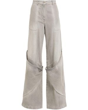 The Attico Pantaloni Jeans - Grigio