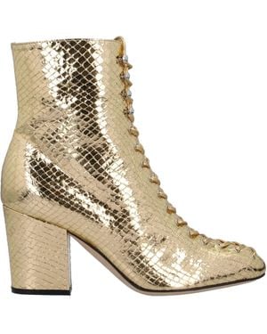 Sergio Rossi Ankle Boots - Natural
