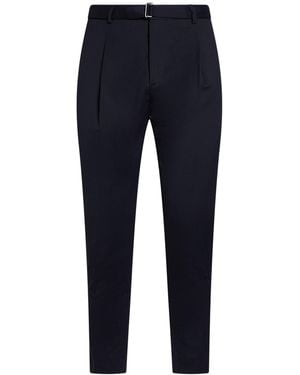 BE ABLE Midnight Pants Wool, Polyester, Elastane - Blue