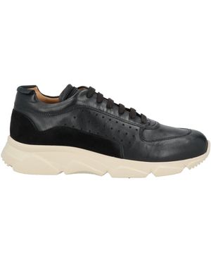 Triver Flight Sneakers Leather - Black