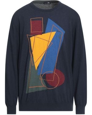 Harmont & Blaine Sweater Cotton, Wool - Blue