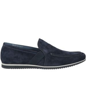Fabi Midnight Loafers Leather - Blue