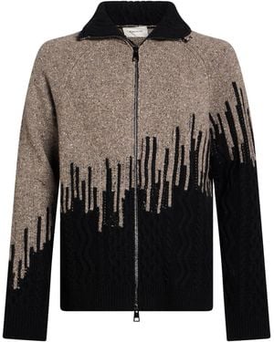 ATOMOFACTORY Turtleneck Wool, Polyamide, Viscose - Black