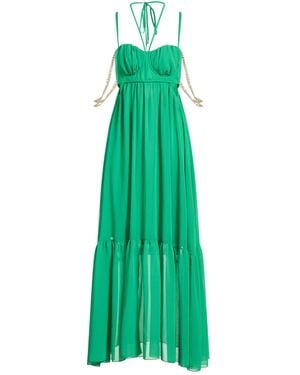 SIMONA CORSELLINI Maxi Dress Polyester - Green