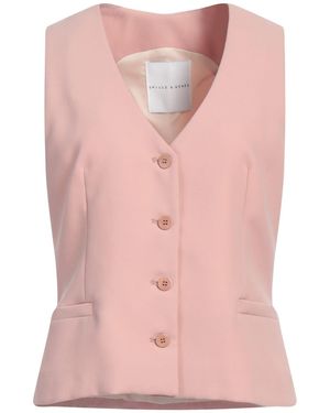 SKILLS & GENES Gilet de costume - Rose